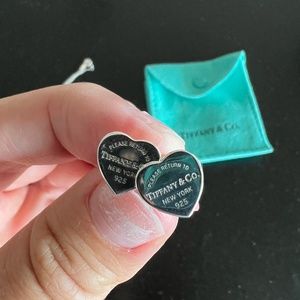 Tiffany & Co. tag earrings